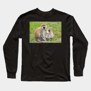 Vervet Monkeys, Lake Manyara National Park, Tanzania Long Sleeve T-Shirt